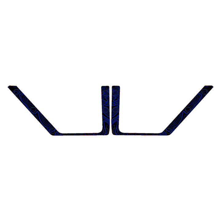 Topo Front Door Net Trim Overlay Kit (Printed Series) - 2021+ Bronco