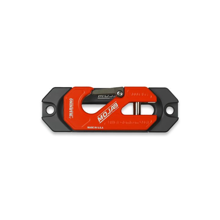 Side By Side / UTV Aluminum Recessed Winch Shackle with Fairlead Kit. (LIFE TIME WARRANTY*)