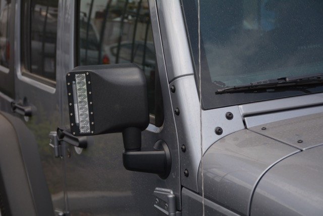 2007-2018 Jeep Wrangler JK JKU DV8 Offroad Led Mirror Covers
