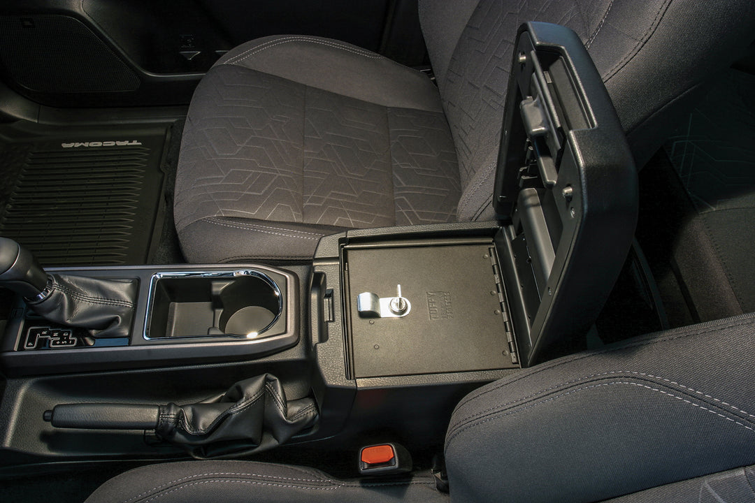 Tuffy Security Products Console Safe for Toyota Tacoma 2016-2023 with Combination Lock