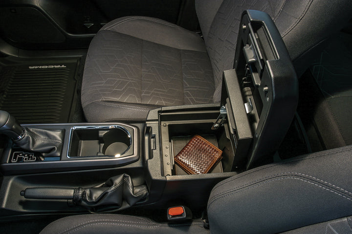 Tuffy Security Products Console Safe for Toyota Tacoma 2016-2023 with Combination Lock
