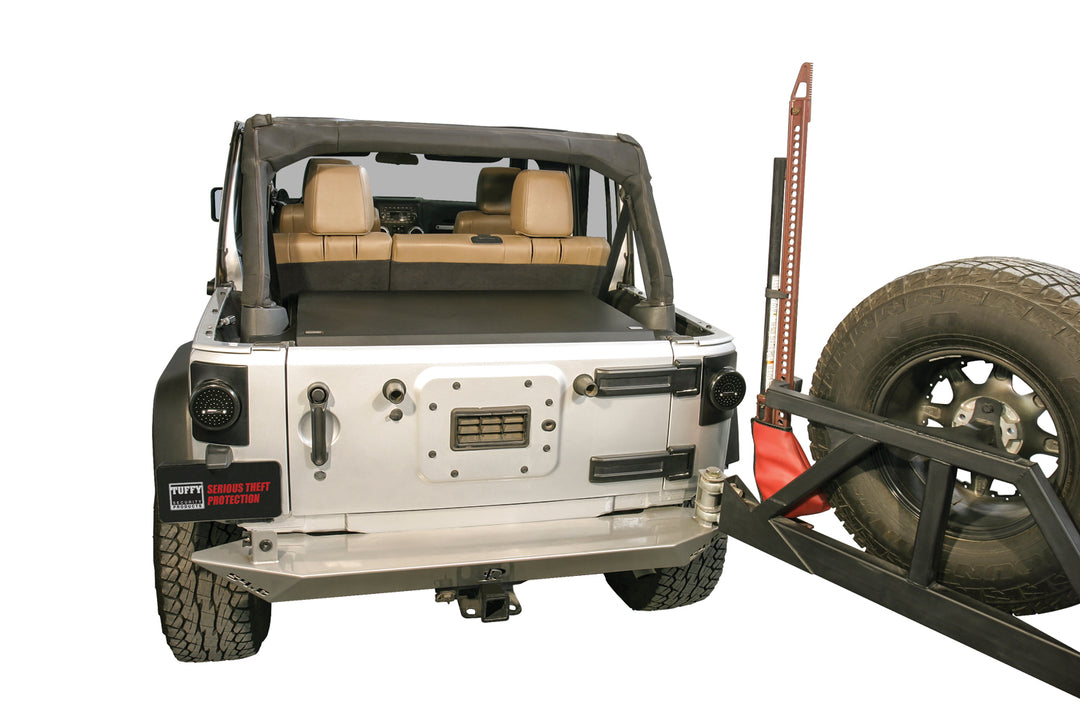 Tuffy Security Products Deluxe Cargo Enclosure for Jeep Wrangler JK (2011-2018)