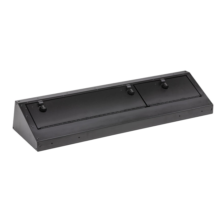 Tuffy Security Products Colorado & Canyon Crew Cab Rear Underseat Lockbox with 3-Digit Combo - Black