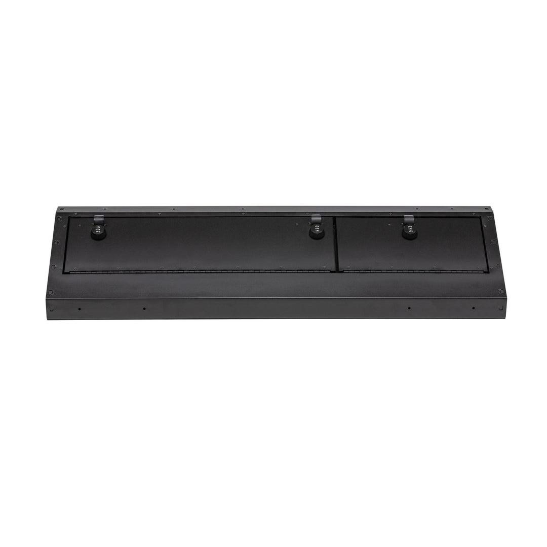 Tuffy Security Products Colorado & Canyon Crew Cab Rear Underseat Lockbox with 3-Digit Combo - Black