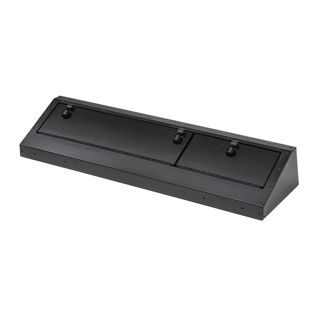 Tuffy Security Products Colorado & Canyon Crew Cab Rear Underseat Lockbox with 3-Digit Combo - Black