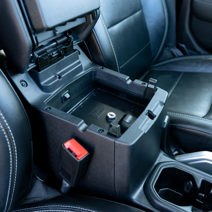 Tuffy Security Products Console Safe for Jeep Wrangler JL and Gladiator JT (Part #34801)