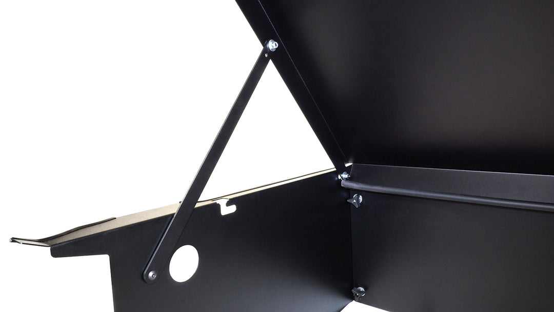 Tuffy Security Products Deluxe Cargo Enclosure for Jeep Wrangler JL with Alpine Subwoofer (Part #35101)