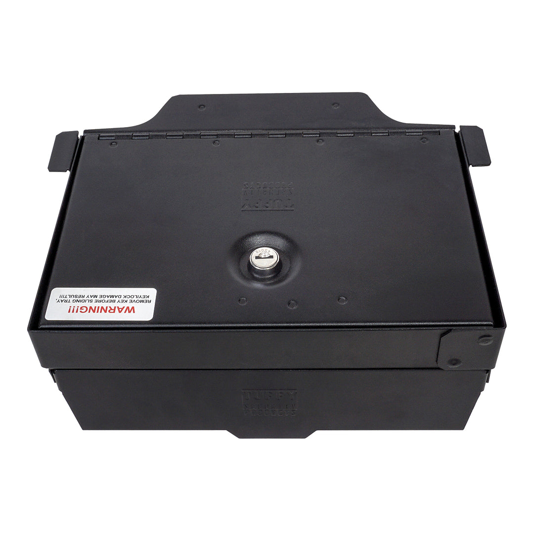 Tuffy Security Products Ram Console Safe 354-01 for 2019-2022 Ram 1500, 2500, 3500 - Lockable Steel Storage with Sliding Tray