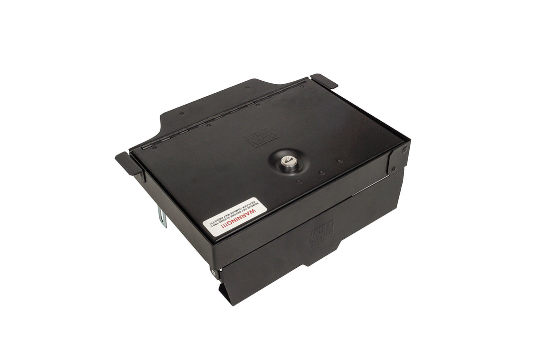 Tuffy Security Products Ram Console Safe 354-01 for 2019-2022 Ram 1500, 2500, 3500 - Lockable Steel Storage with Sliding Tray
