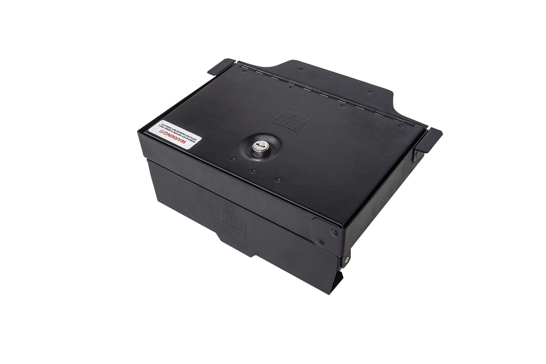 Tuffy Security Products Ram Console Safe 354-01 for 2019-2022 Ram 1500, 2500, 3500 - Lockable Steel Storage with Sliding Tray