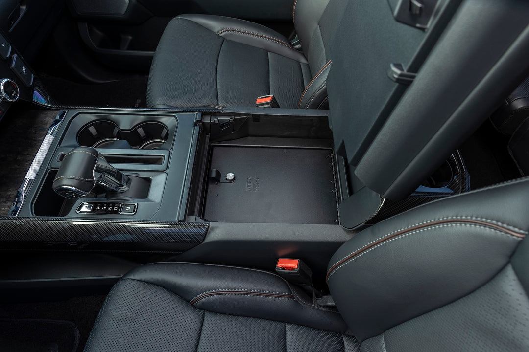 Tuffy Security Products Console Safe for Ford F-150 (2021-2024) with 3-Digit Combo Lock