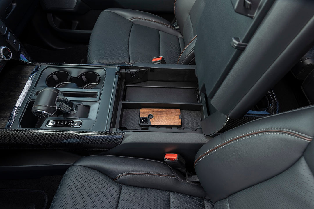 Tuffy Security Products Console Safe for Ford F-150 (2021-2024) with 3-Digit Combo Lock