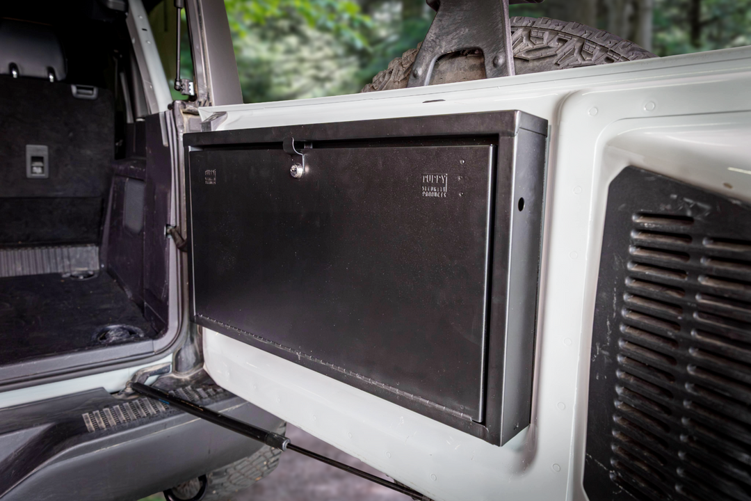 Tuffy Security Products Tailgate Lockbox for Ford Bronco 2021-2027 – Keyed Lock, Heavy-Duty Steel Black