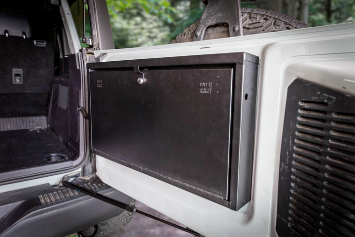 Tuffy Security Products Tailgate Lockbox for Ford Bronco 2021-2027 – Keyed Lock, Heavy-Duty Steel Black