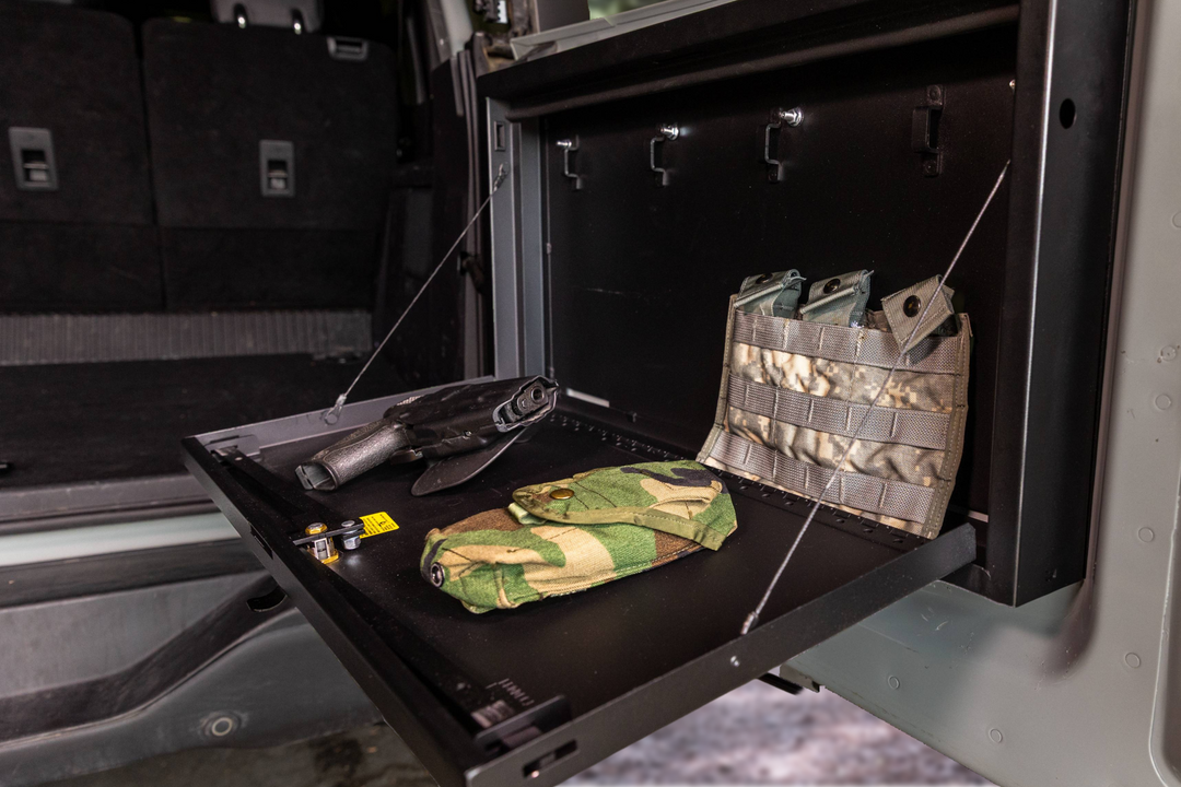 Tuffy Security Products Tailgate Lockbox for Ford Bronco 2021-2027 – Keyed Lock, Heavy-Duty Steel Black