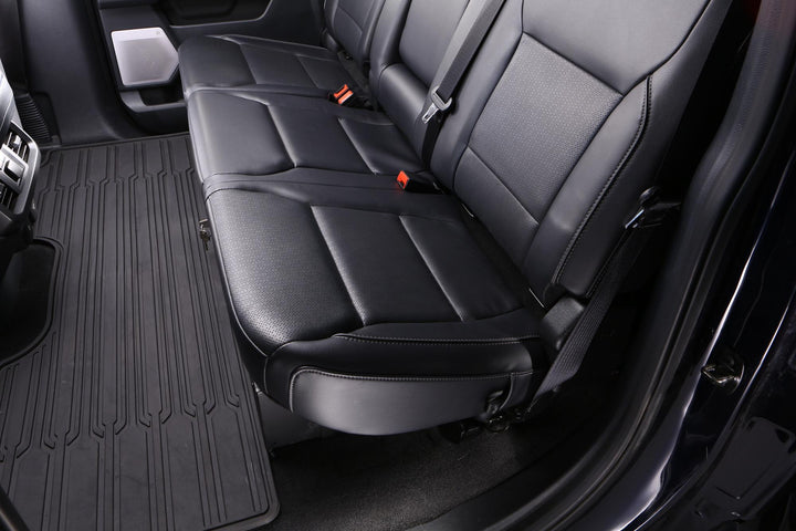 Tuffy Security Products Rear Underseat Drawer for Ford F-150, F-250, Chevy Silverado & GMC Sierra - Steel Lockable Storage Solution