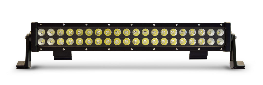 DV8 Offroad Dual Row LED Light Bar With Black Bezel