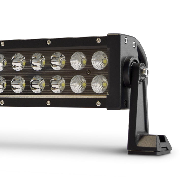 DV8 Offroad Dual Row LED Light Bar With Black Bezel