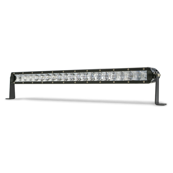 Single Row LED Light Bar With Chrome Face