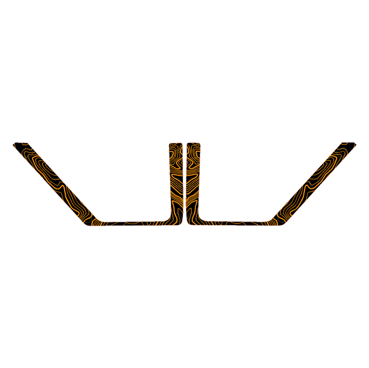Topo Rear Door Net Trim Overlay Kit (Printed Series) - 2021+ Bronco