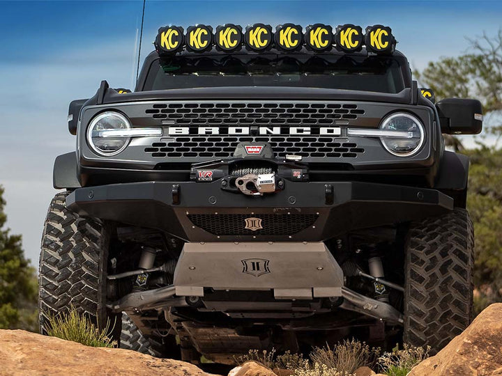 ICON Vehicle Dynamics Front 2.5 Inch EXP Series Coilover for 2021-2026 Ford Bronco HOSS 2.0 Package