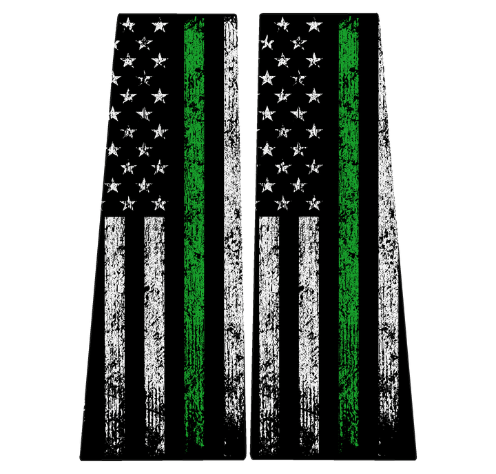 American Flag B Pillar Protection Kit (Printed Series) - 2021+ Bronco 4 Door