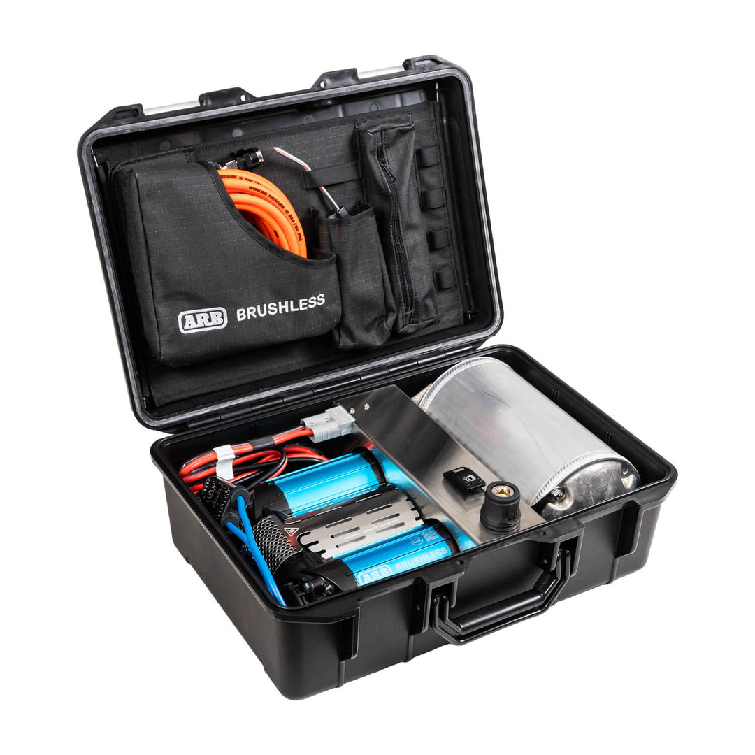 ARB Brushless Twin Motor Portable 12V Air Compressor - CKBLTP12