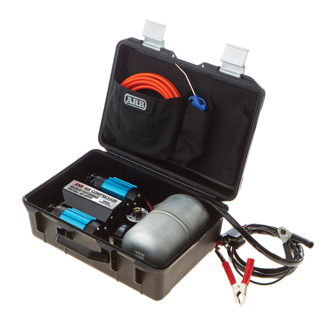 ARB CKMTP12 portable 12V air compressor for tire inflation and air tools