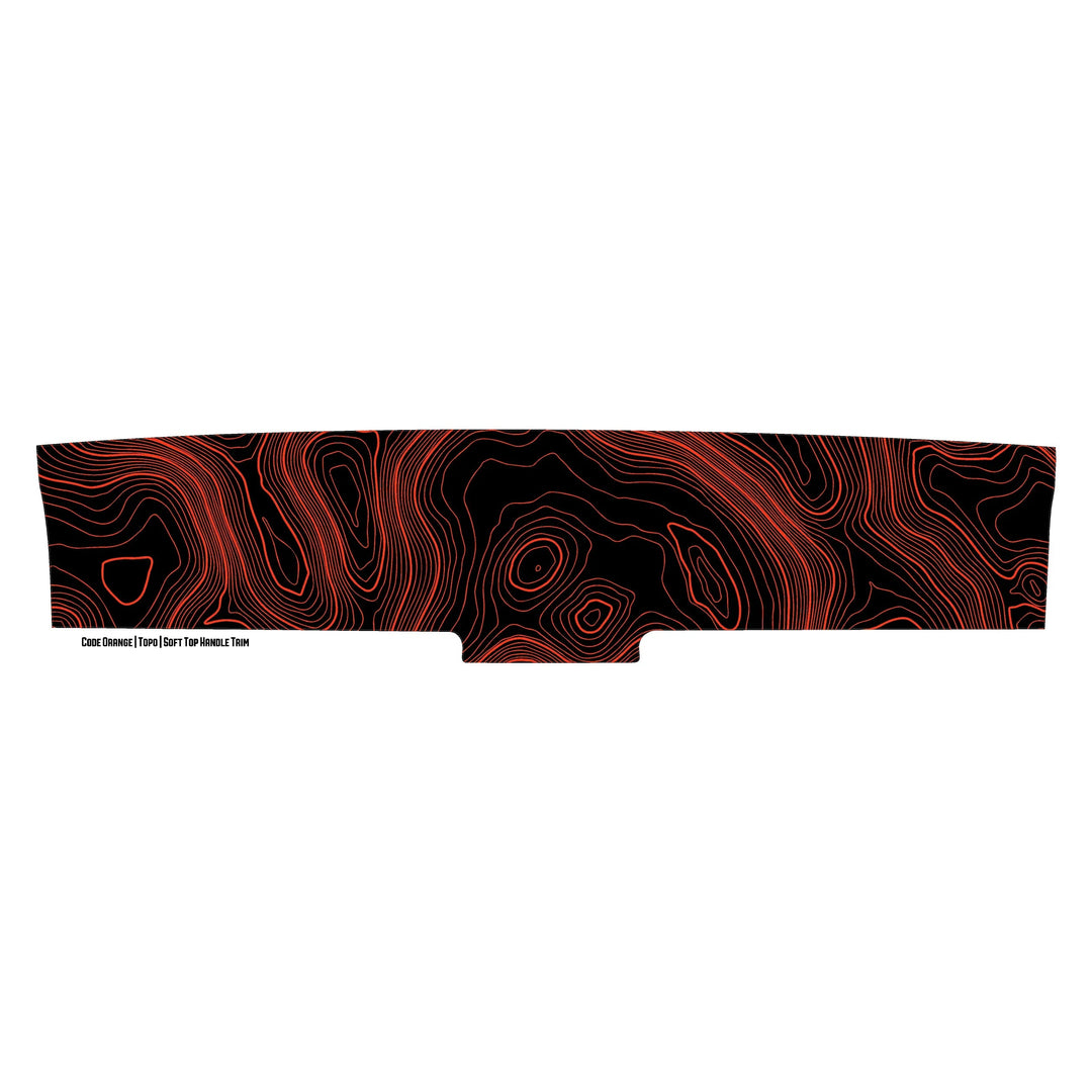 Topo Soft Top Bronco Panel Overlay - 2021+ Bronco Factory Soft Top