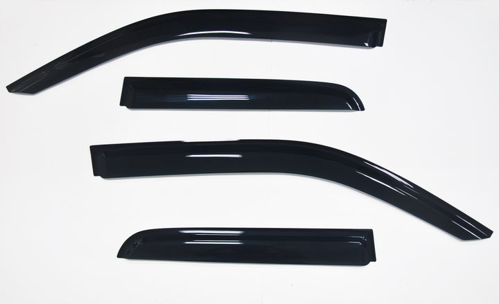 TrailFX DXTX4809H Rainguard Smoke Acrylic Window Vents for Ram 1500 (2019-2024)