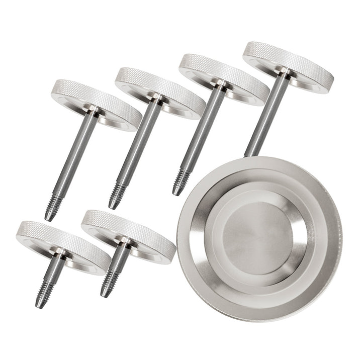 1997-2006 Jeep Wrangler TJ DV8 Offroad Door Surround Knobs Billet