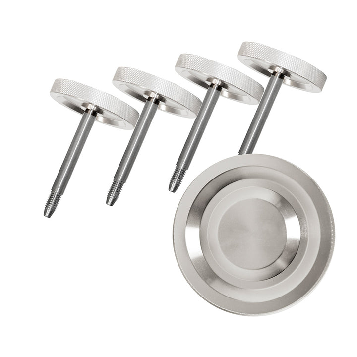 2007-2018 Jeep Wrangler JK DV8 Offroad Surround Knobs Billet