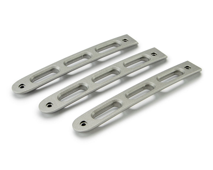 2007-2018 Jeep Wrangler JK 2-Door DV8 Offroad Handle Inserts Silver