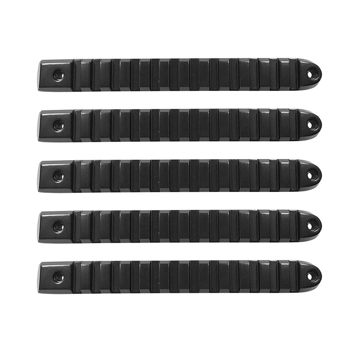 2007-2018 Jeep Wrangler DV8 Offroad Handle Inserts 5 pcs Black
