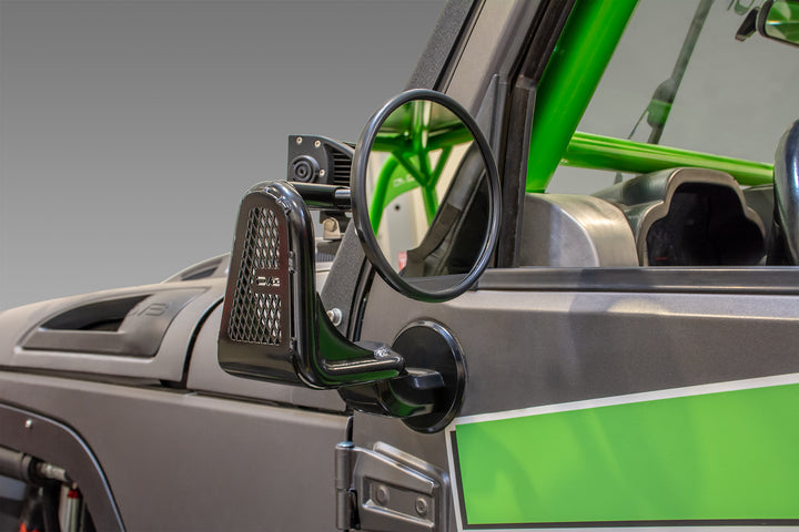 2007-2018 Jeep Wrangler DV8 Offroad Tubular Mirrors