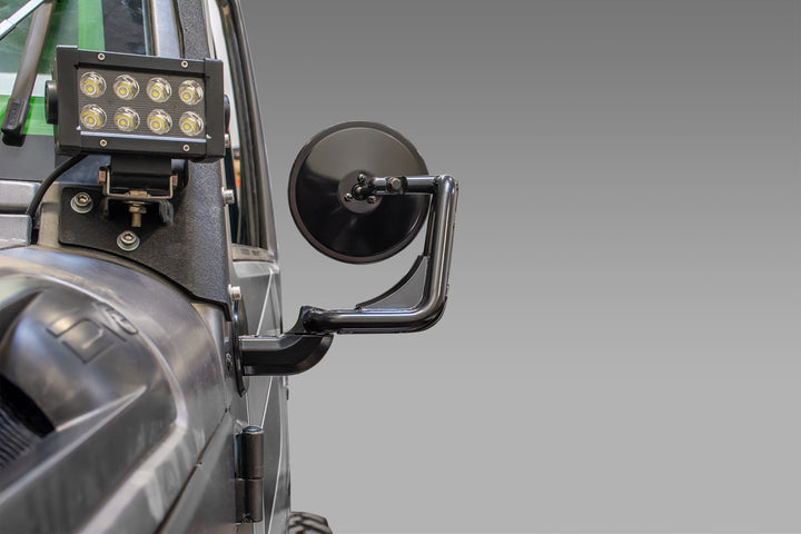 2007-2018 Jeep Wrangler DV8 Offroad Tubular Mirrors