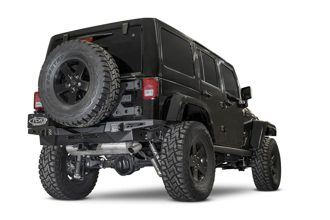 2007 - 2018 Jeep Wrangler JK Stealth Fighter Rear Bumper