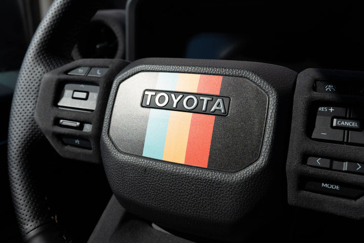 Heritage Steering Wheel Overlay - 2024+ Land Cruiser
