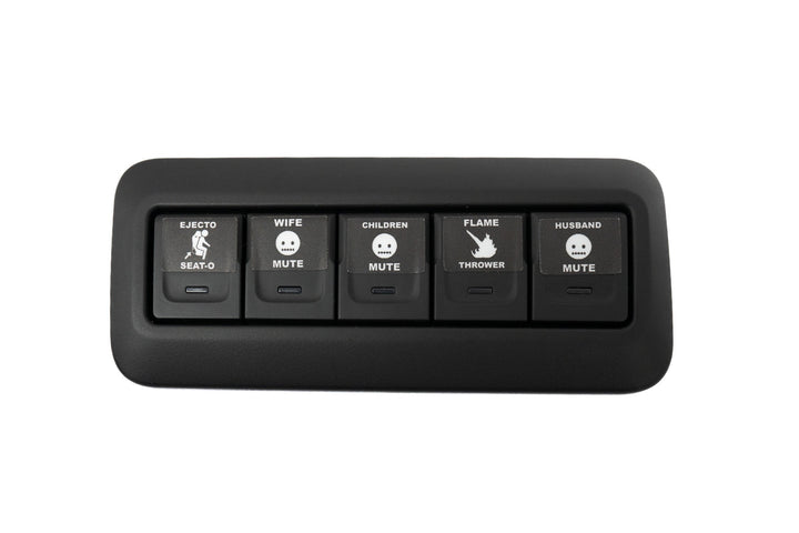 Auxiliary Switch Labels (Upfitter) - 2019+ GM and Chevy Vehicles
