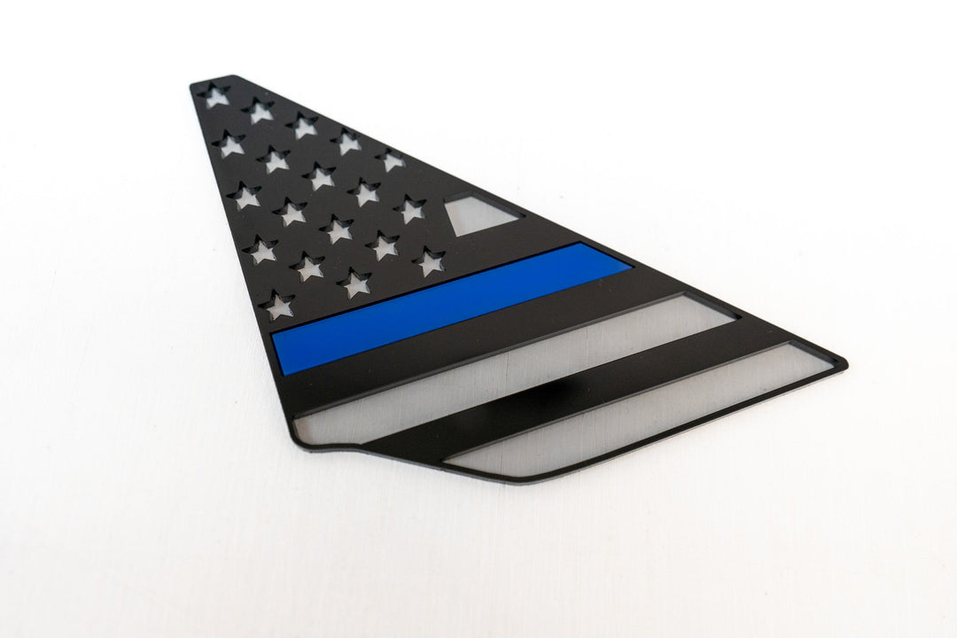 Acrylic Rear Triangle Flags - 2021+ Bronco