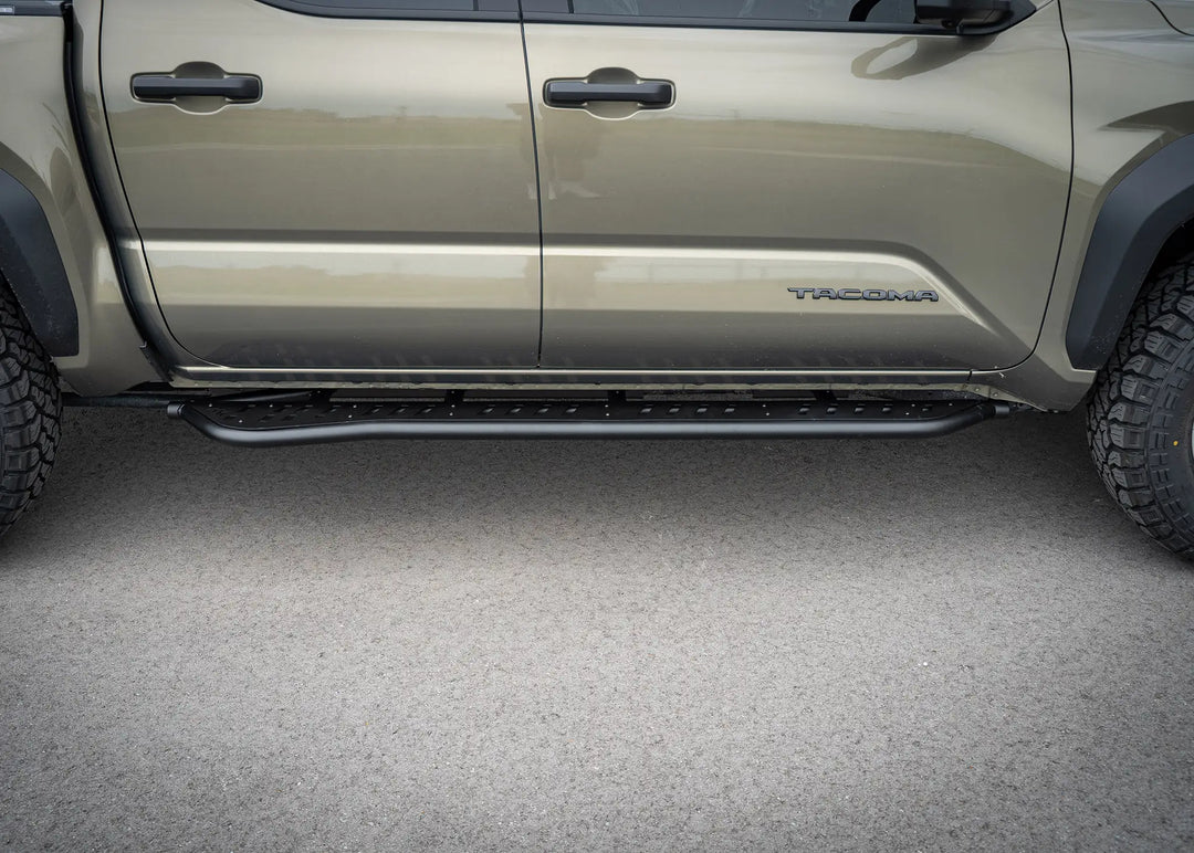 Toyota Tacoma Rock Sliders 4th Gen (2024-2026) by Backwoods Adventure Mods | KOVA Offroad