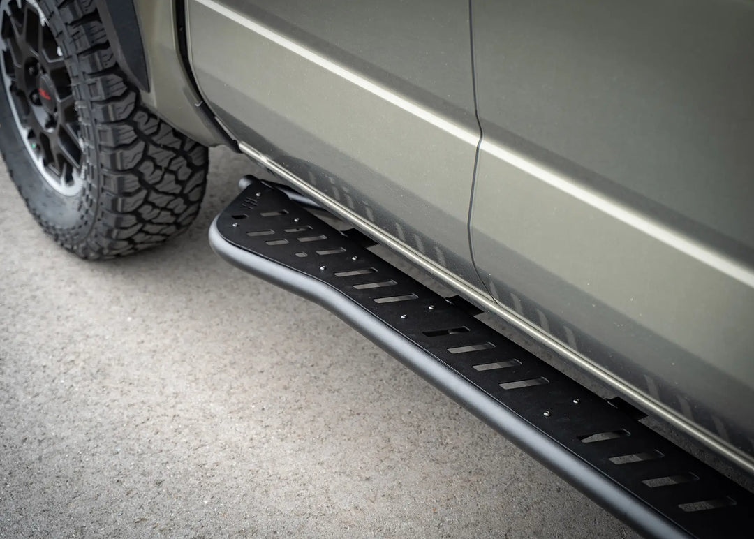 Toyota Tacoma Rock Sliders 4th Gen (2024-2026) by Backwoods Adventure Mods | KOVA Offroad