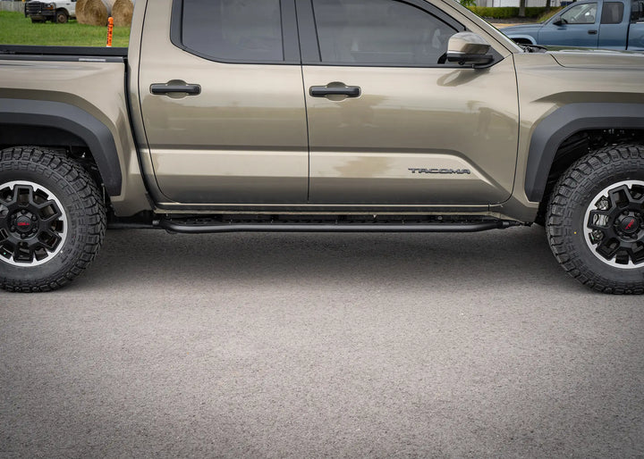 Toyota Tacoma Rock Sliders 4th Gen (2024-2026) by Backwoods Adventure Mods | KOVA Offroad