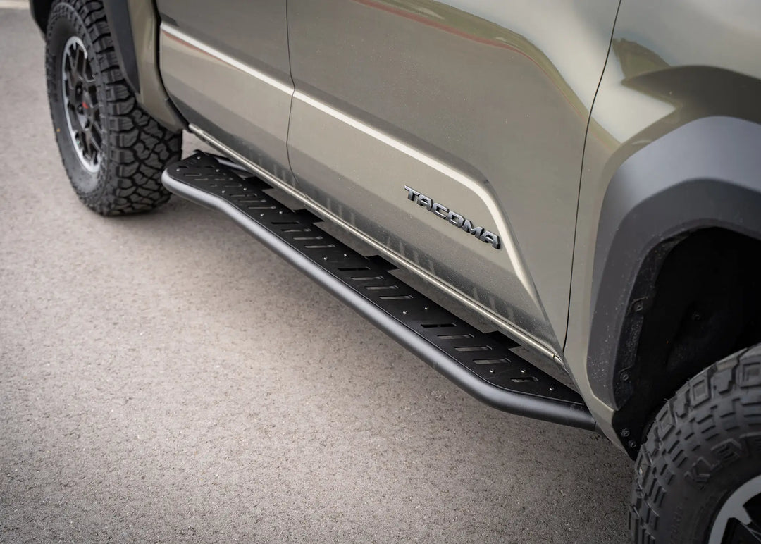 Toyota Tacoma Rock Sliders 4th Gen (2024-2026) by Backwoods Adventure Mods | KOVA Offroad