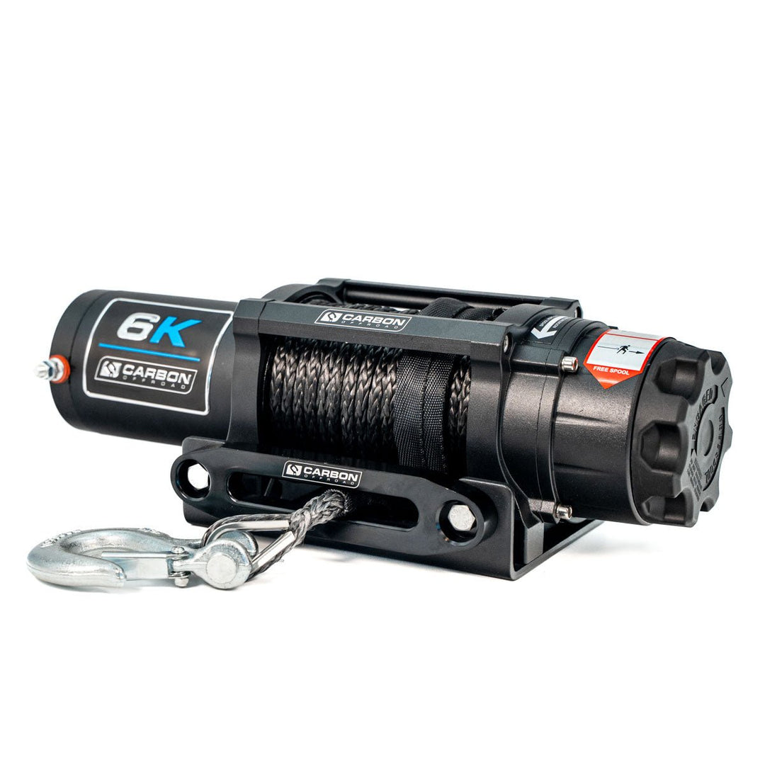 Carbon Offroad 6000lb ATV/Small 4X4 Winch