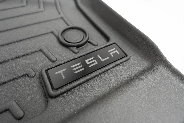 Tesla Logo Emblem for WeatherTech Floor Mats - Model S, X, 3, and Y
