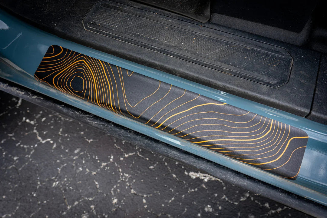 Croc Strips Door Sill Protectors - 2021+ Bronco