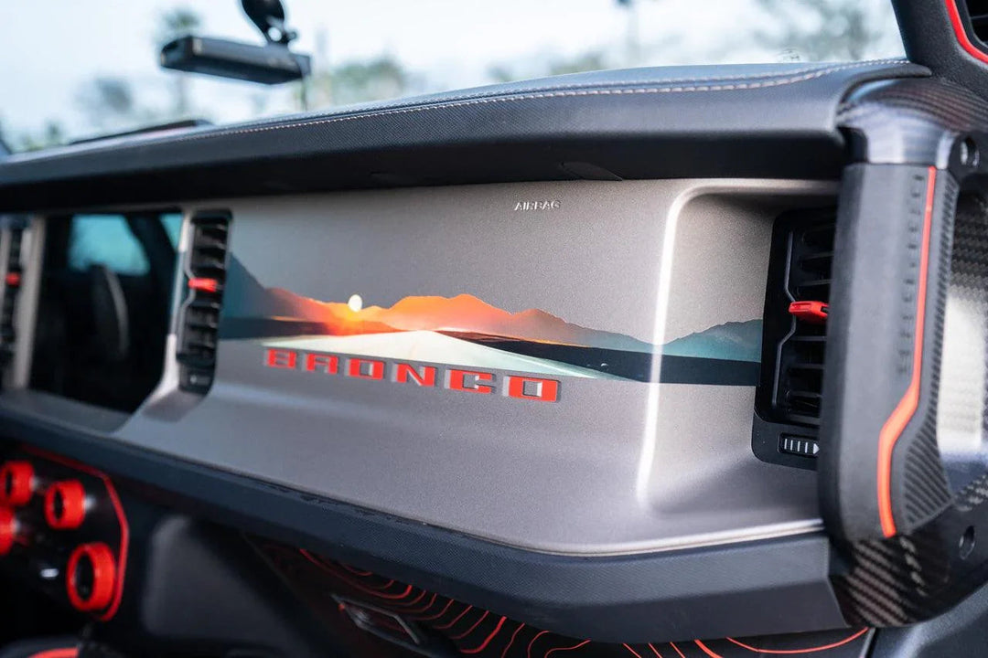 Infinity Landscape 3 Piece Dash Kit (Printed Series) - 2021+ Bronco