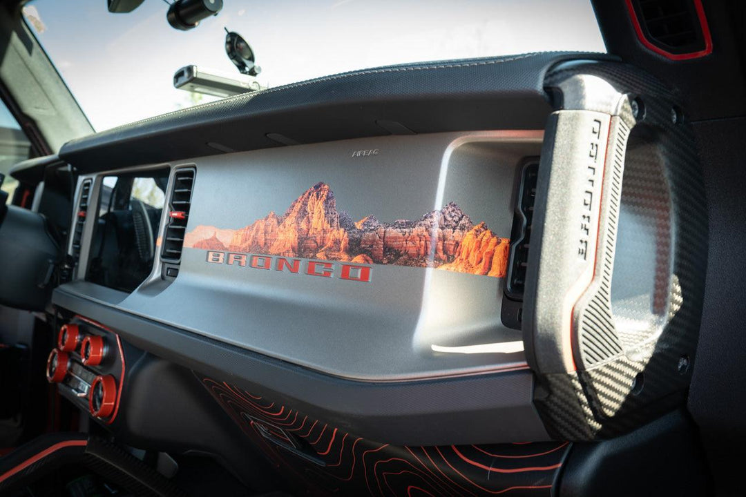 Infinity Landscape 3 Piece Dash Kit (Printed Series) - 2021+ Bronco