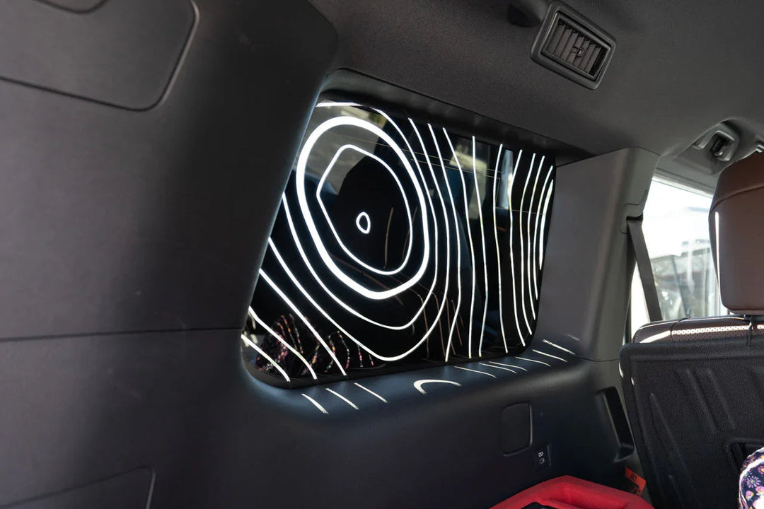 Topographic Rear Window Overlay V2 - 2024+ Land Cruiser